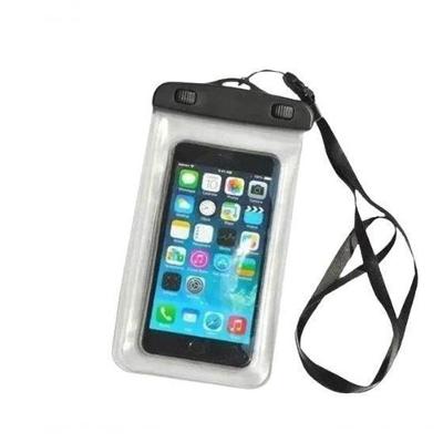 Capa Bolsa Prova D'água Celular Impermeável Transparente