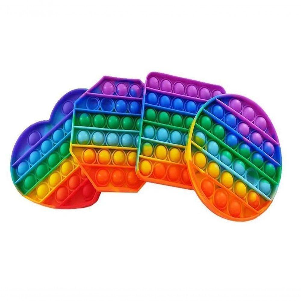 Pop It Brinquedo Kit Com 4 Peças Pop It Ant Stress Popit - 1