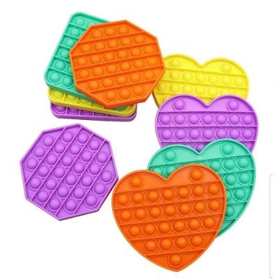 Pop It Fidget Toy , Empurre Pop Bubble Fidget Sensorial
