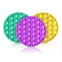 Pop It Fidget Toy , Empurre Pop Bubble Fidget Sensorial - 3