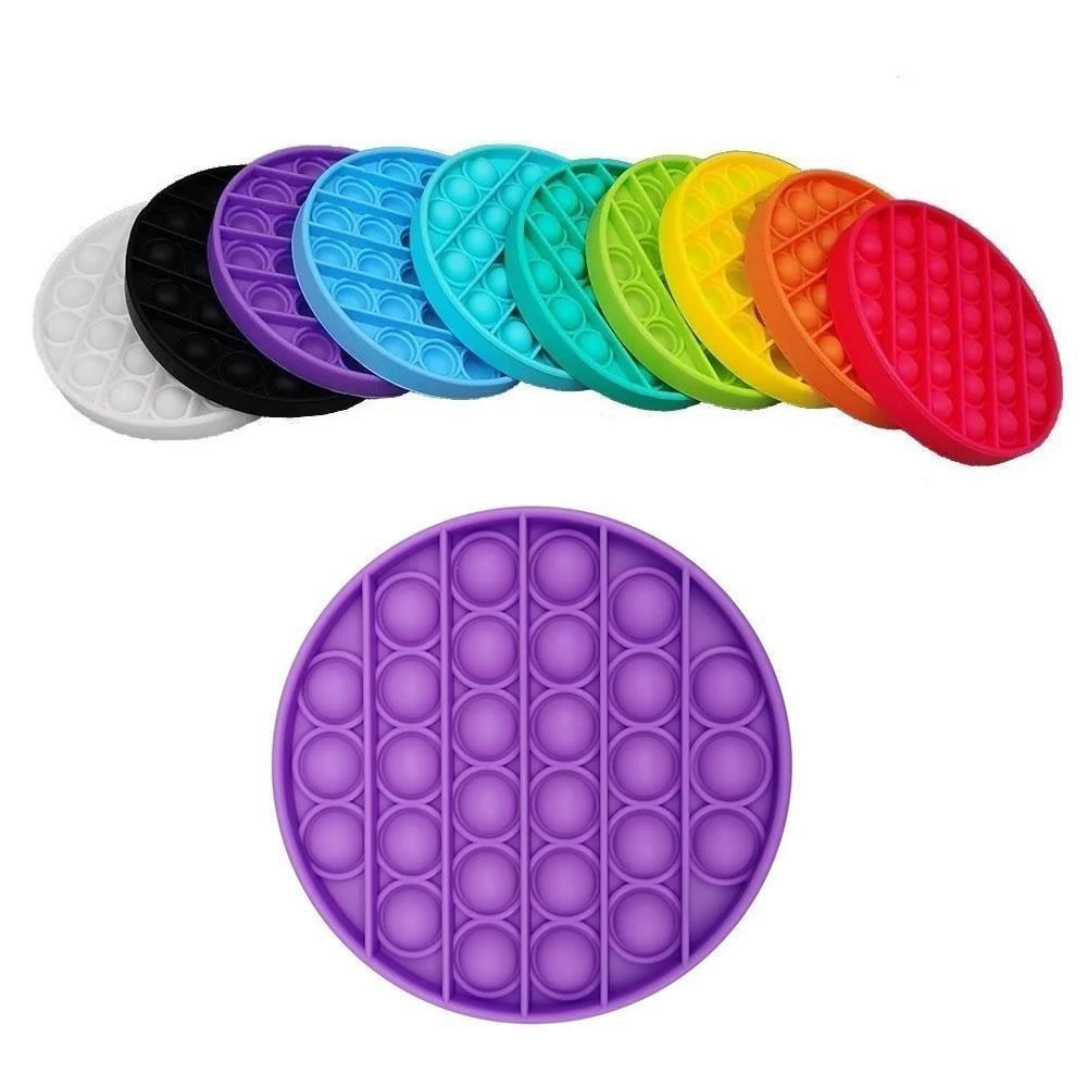Pop It Fidget Toy Empurre Pop Bubble Fidget Sensorial Toy - 1
