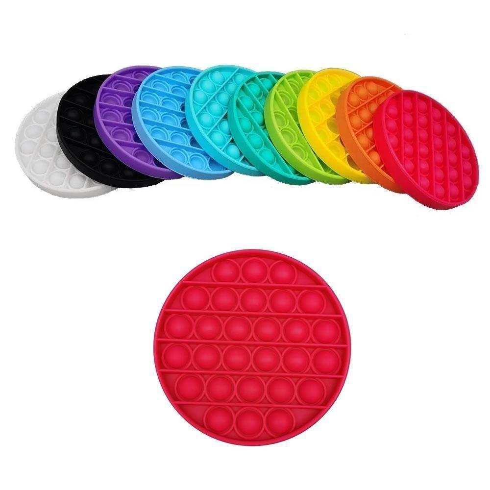 Pop It Fidget Toy Empurre Pop Bubble Fidget Sensorial Toy - 3