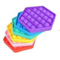 Brinquedo Anti Stress Pop It Fidget Toy Push Pop Bubble - 1