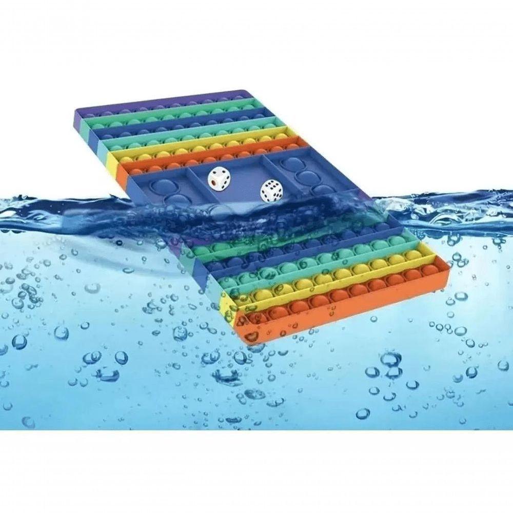 Tabuleiro Pop It Fidget Toy Sensorial Grande Colorido - 2