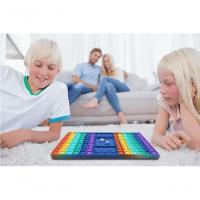 Tabuleiro Pop It Fidget Toy Sensorial Grande Colorido