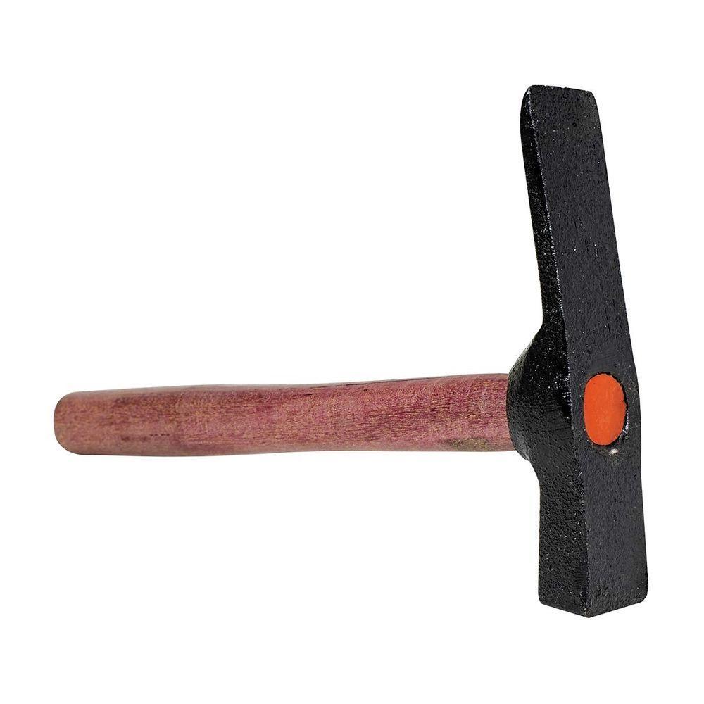 Martelo Pedreiro 1 Corte Cabo Madeira Encerado Cunha Pressão - 1