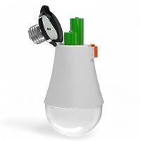 Lâmpada Led De Emergência Com Bateria Recarregável 12h Econômica Ideal Para Acampamentos - 4