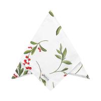 Guardanapo Em Algodão Xmas Foliage 40x40cm Mameg - 1