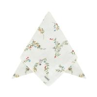 Guardanapo Em Tecido Linhão Estampado 45x45cm Mameg Flora - 1