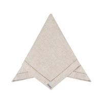 Guardanapo Em Tecido Linhão Ajour 45x45cm Mameg Cru - 1