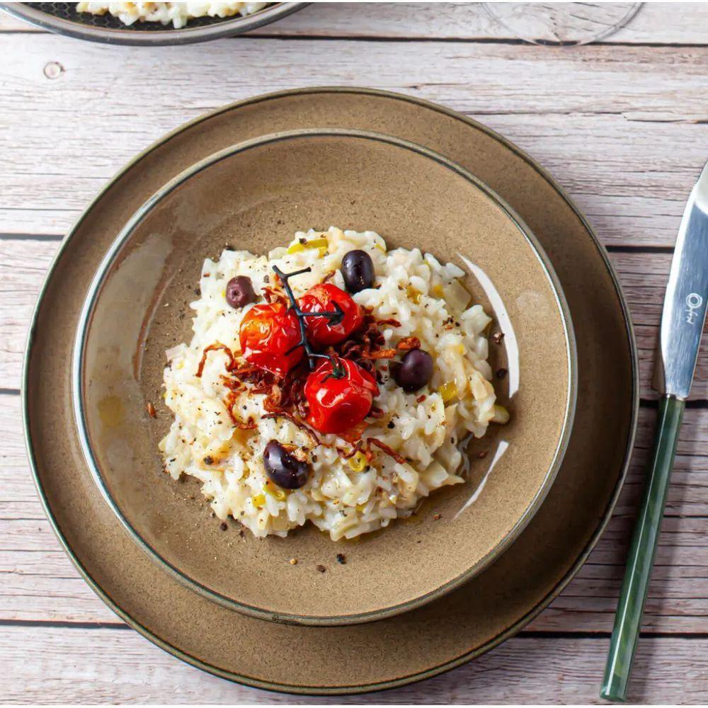 Jogo De Jantar Em Cerâmica Flat Com 16 Peças Oxford Ocre - 2