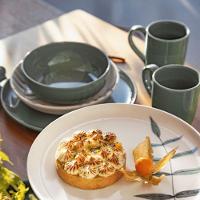 Jogo De Jantar Em Cerâmica Flat Com 16 Peças Oxford Samambaia - 2