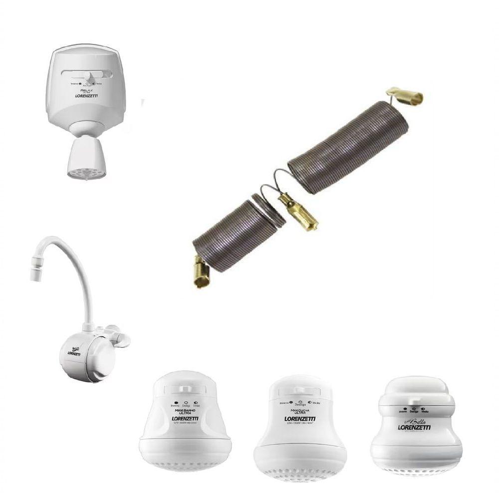 Resistencia Lorenzetti 3t Bello Banho, Maxi Ducha, Torneira Versátil 220v - 2