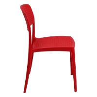 Cadeira Tramontina Serena Vermelho Empilhável Em Polipropileno Com Proteção Antimicrobiana - 5