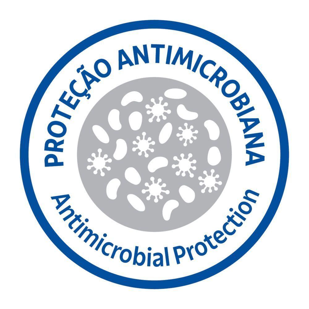 Cadeira Tramontina Amélia Com Braços Grafite Empilhável Em Polipropileno Com Proteção Antimicrobiana - 4