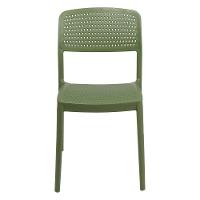 Cadeira Tramontina Serena Verde Oliva Empilhável Em Polipropileno Com Proteção Antimicrobiana - 2