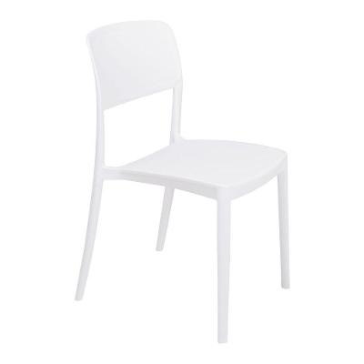 Cadeira Tramontina Marta Branca Empilhável Em Polipropileno Com Proteção Antimicrobiana