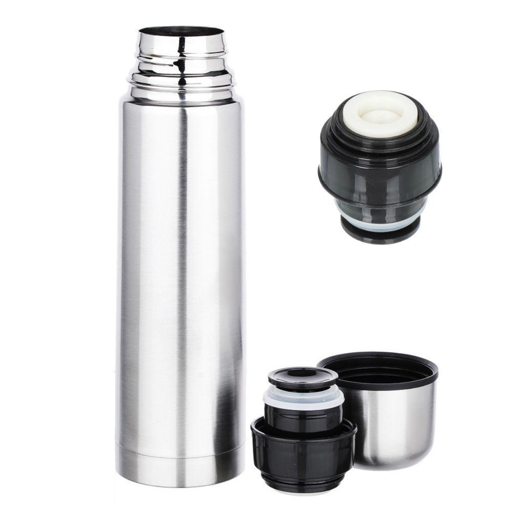 Garrafa Térmica Inox 500 Ml Com Tampa Mantém Bebidas Na Temperatura Certa - 1