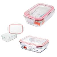 Vasilha De Vidro Hermético Marmita Mantimentos Tampa 1040ml Para Microondas Freezer Congelador Geladeira Guarda Alimento - 2