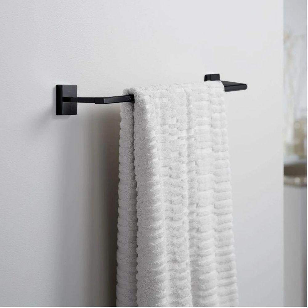 Porta Toalha 457mm Square Kohler Preto 23284br-bl - 3