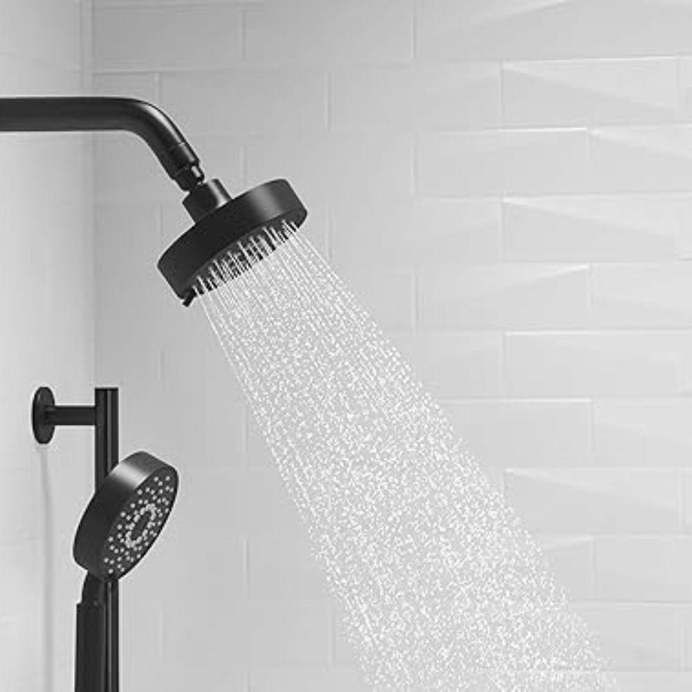 Chuveiro Kohler Purist Multi Função Preto Com Tubo 22170br-bl - 5