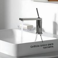 Cuba Para Banheiro Kohler Vox Retangular De Sobrepor Retangular 58x46cm Com Furo Branca 2660br-1-0 Branco