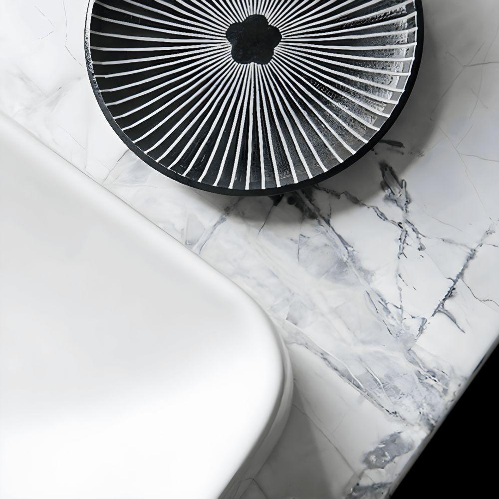 Cuba Para Banheiro Kohler Vox De Sobrepor Retangular 57x41cm Branca 5373br-0 Branco - 4