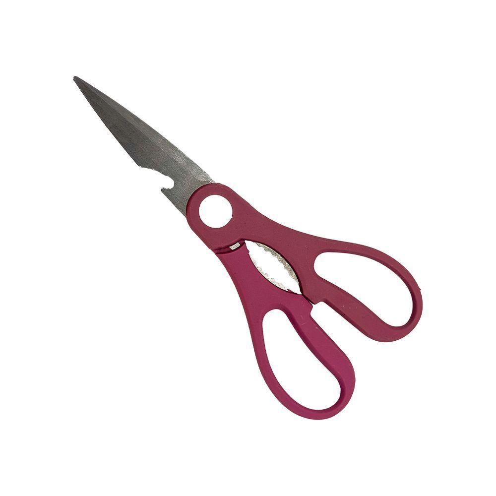 Conjunto Faqueiro Contendo 6 Peças Sendo 4 Facas 1 Tesoura 1 Descascador - 6