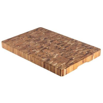 Tábua Cubus 60x40cm Churrasco Tramontina Madeira Teca Fsc óleo Mineral Empunhadura Tramontina