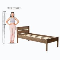 Cama Solteiro Ditália Com Colchão Cm-22 Cor:diamond Diamond - 8