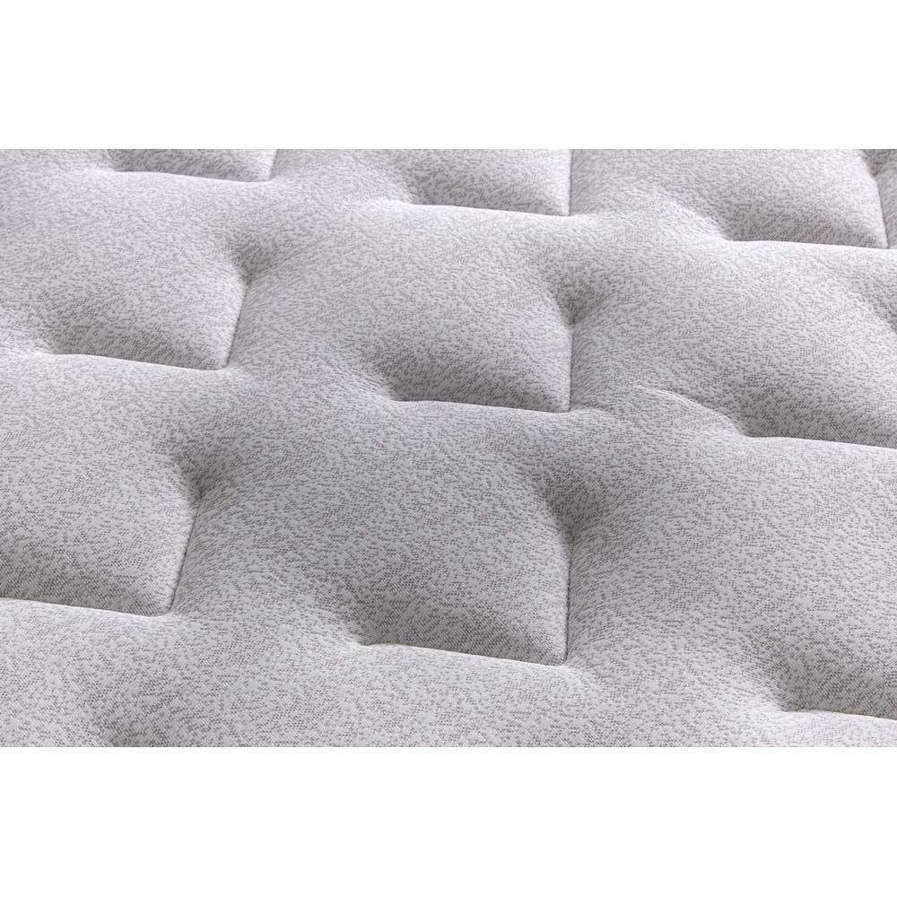 Conjunto Box Queen: Colchão Molas Herval Colchão Maxspring Petra C1662 + Base CRC Suede Gray(158x198x33) - 3