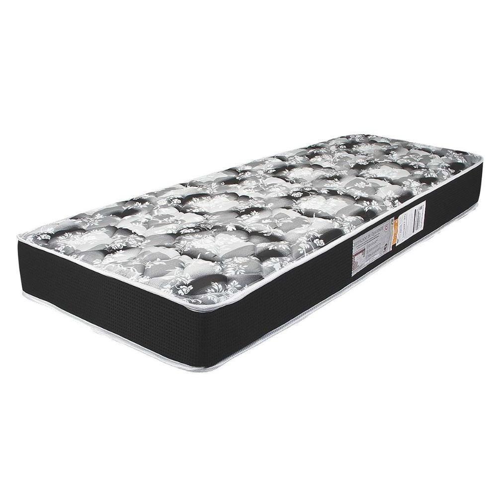 Colchão Solteiro Espuma D28 Celebrity Black (88x188x17) - Luckspuma - 1