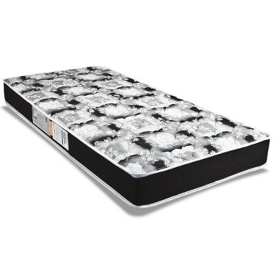 Colchão Solteiro Espuma D33 Supreme Black (78x188x14) - Luckspuma