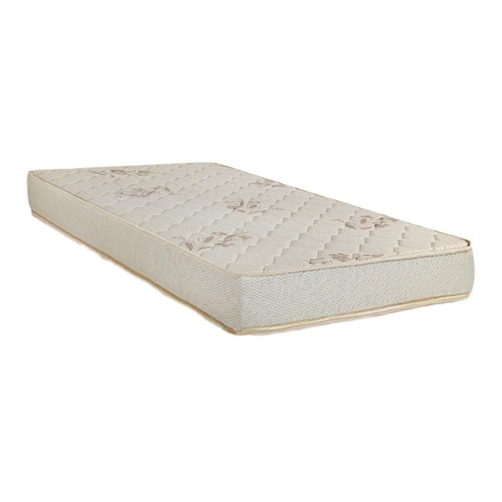 Colchão Solteiro Espuma D45 Gran Luck Floral Pró Saúde (88x188x24) - Luckspuma - 1