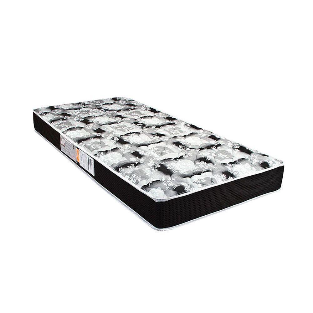 Colchão Solteiro Espuma D23 Roland Garros Pró Black (78x188x17) - Luckspuma - 1