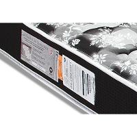 Colchão Queen Espuma D33 Supreme Pró Saúde Black (158x198x20) - Luckspuma - 4