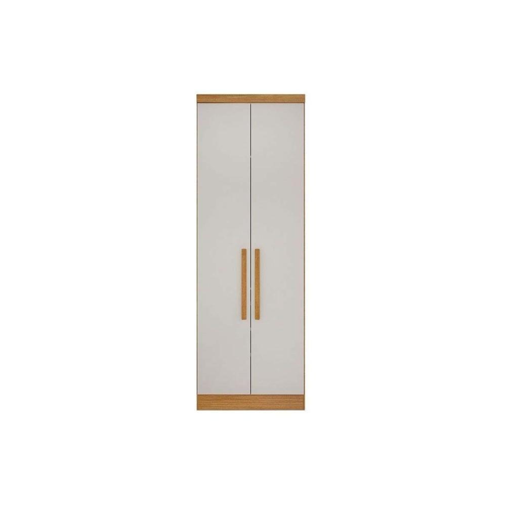 Modulado de Quarto Guarda Roupa c/ 2 Portas e 3 Gavetas Rizon/Linea Cumaru/Fendi - Novo Horizonte - 1