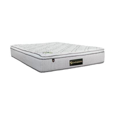 Colchão King Molas Bonnel Trade Pillow Top Americano 193x203x30cm Antiácaro Antifungo Luckspuma