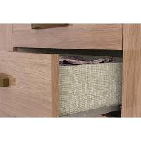 Guarda Roupa Solteiro 4 portas e 3 Gavetas Caju DA135 Branco - Henn - 2