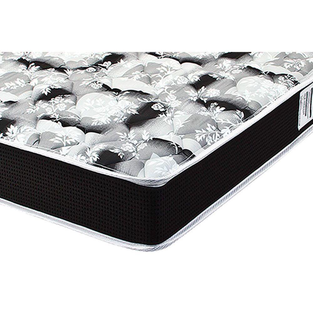 Colchão Solteiro Espuma D23 Roland Garros Pró Black (88x188x17) - Luckspuma - 2