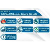 Colchão Solteiro Espuma Physical Resistente (78x188x14) - Ortobom - 6