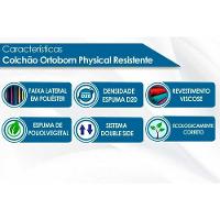 Colchão Solteiro Espuma Physical Resistente (88x188x14) - Ortobom