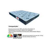 Conjunto Box Queen: Colchão Espuma Orthoflex D45 Comfortpedic + Base CRC Courano Gray(158x198) - 5