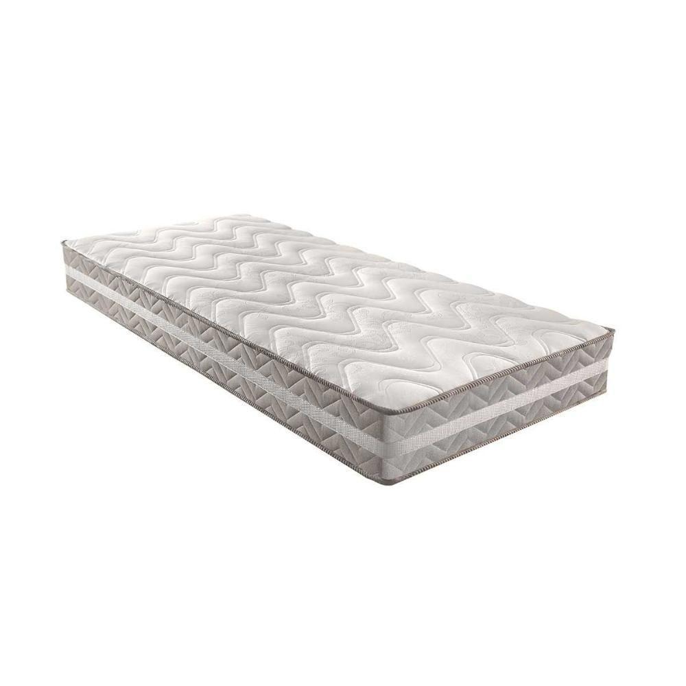 Colchão Solteiro Espuma D33 / AG 65 Pro Sono Confort Euro Pillow Gray (88x188x26) - Paropas - 1