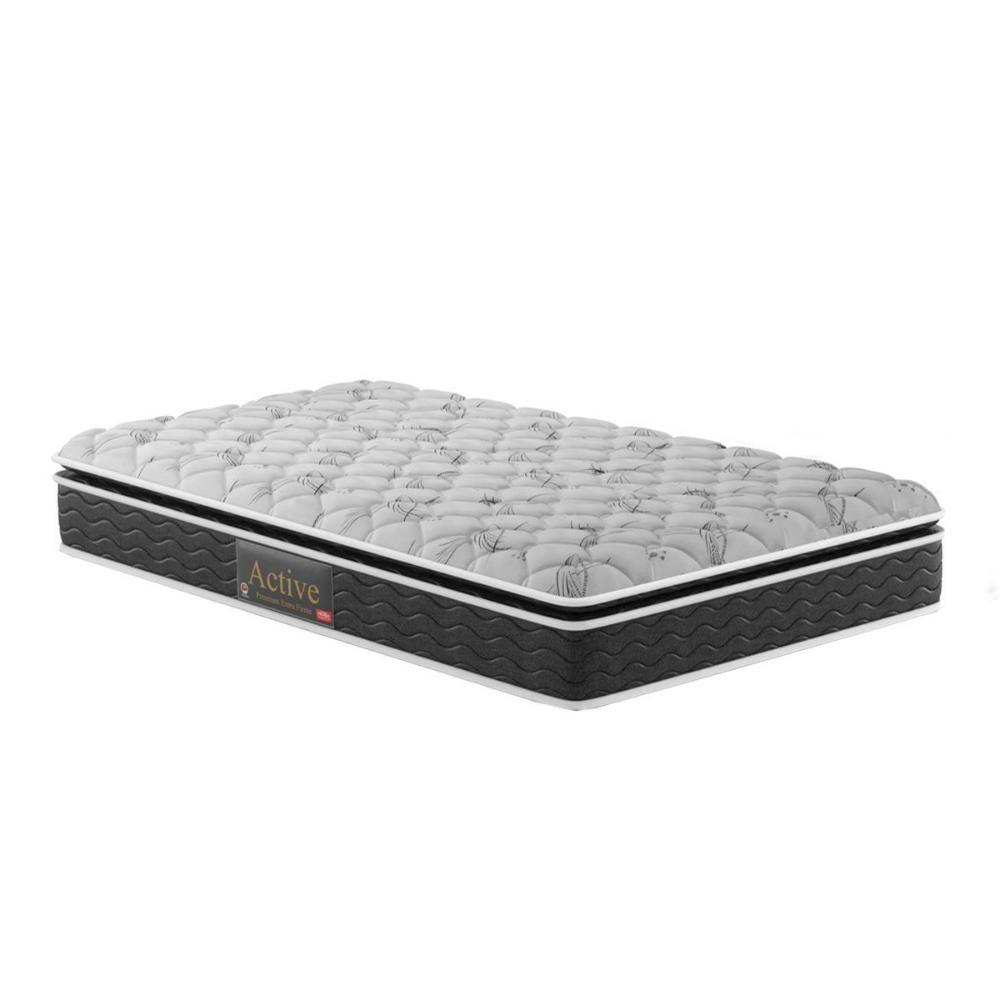 Colchão Solteiro Espuma D33 ProDormir Active Premium Extra Firme Pillow Top (88x188x24) - Probel - 1