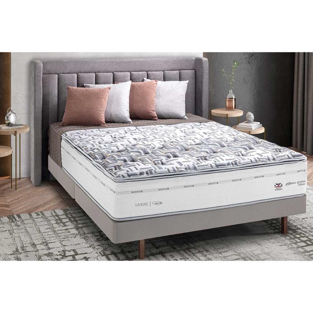 Colchão Casal Molas Ensacadas Maxspring C1723 One Side (138x188x34) - Herval - 5