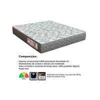 Conjunto Box Baú Casal: Colchão Espuma Orthoflex D23 ComfortPedic + Base CRC Suede Black(138x188) - 4