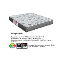 Conjunto Box Viúva: Colchão Espuma Orthoflex D45 Comfortpedic + Base CRC Suede Black(128x188) - 5