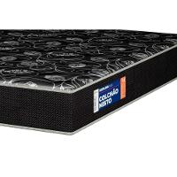 Conjunto Box Solteiro: Colchão Espuma Plumatex D28 IsoPluma Vip + Base CRC Suede Black(88x188) - 3