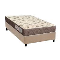 Conjunto Box Solteiro: Colchão Espuma Orthoflex D28 Comfortpedic + Base CRC Suede Clean(78x188) - 1